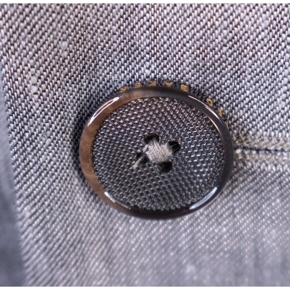 Ted Baker London Blazer Mens 5 / 42L Lining Gray Sport Coat Jacket LINEN Bled - Picture 4 of 16